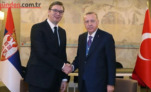 Erdoğan, Sırp lider Vucic ile Önemli Görüşme Gerçekleştirdi